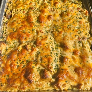 Smoked Chicken Spaghetti